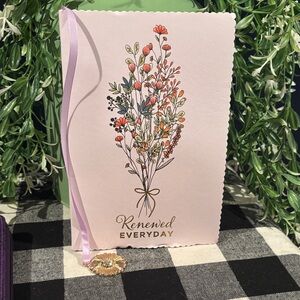 Floral Journal with Ribbon